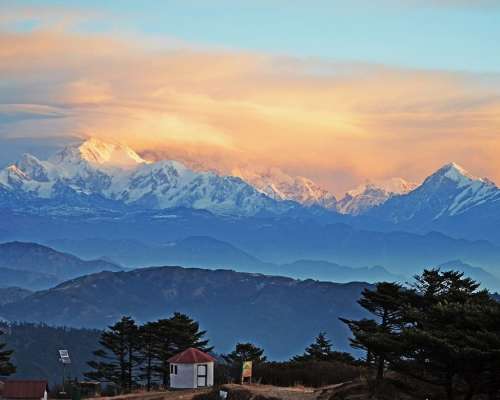 Golden Tour of Kanchendzonga